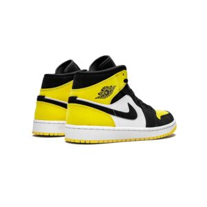 Air Jordan 1 Mid Yellow Toe Black