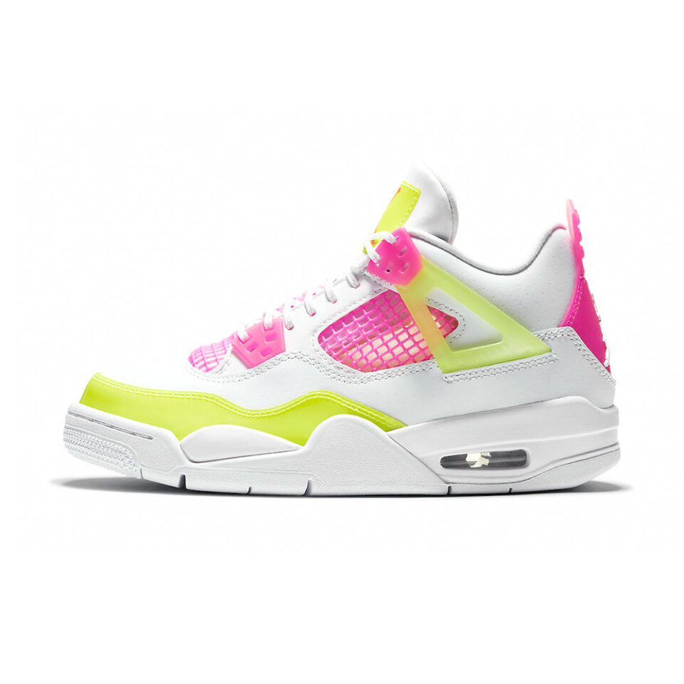Air Jordan 4 Retro GS 'Lemon Venom'